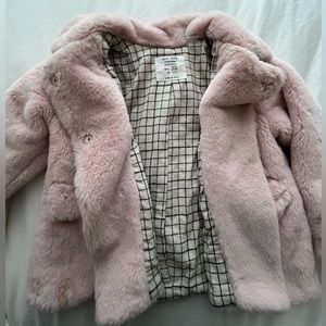 Zara Baby Fur coat